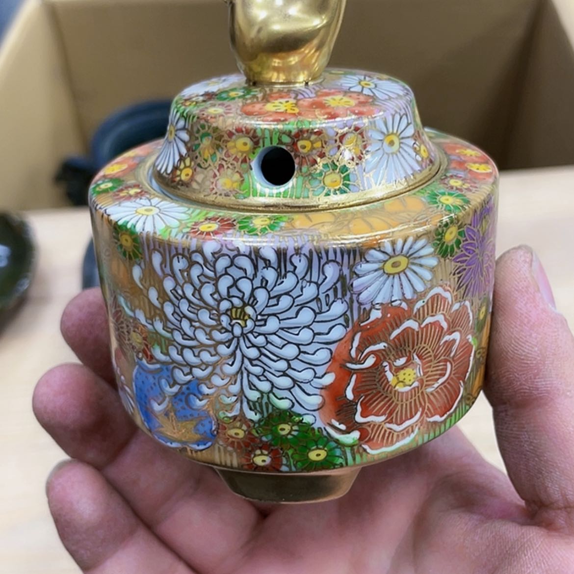 【闪购商品】瓷片瓷制作工艺品摆件