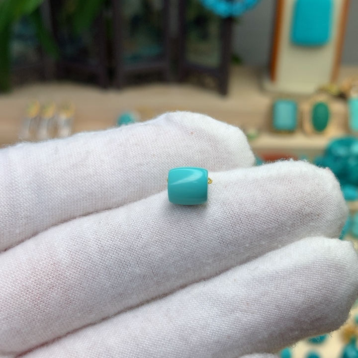 绿松石未镶嵌珠宝半成品