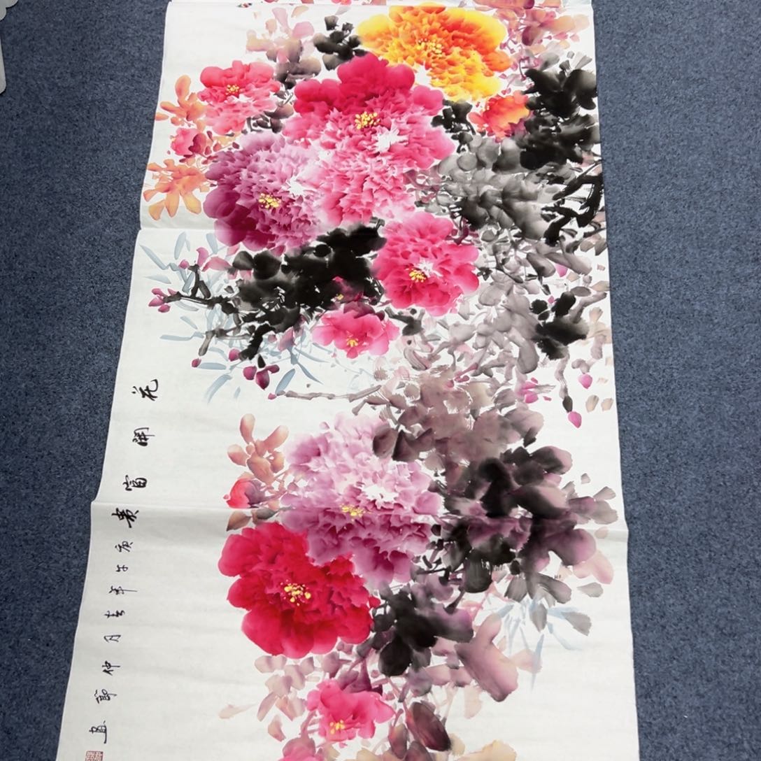 国画国画作品宣纸纯手绘