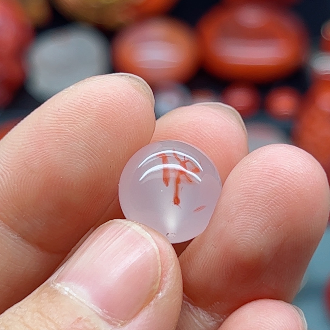 南红玛瑙配饰未镶嵌?***锅