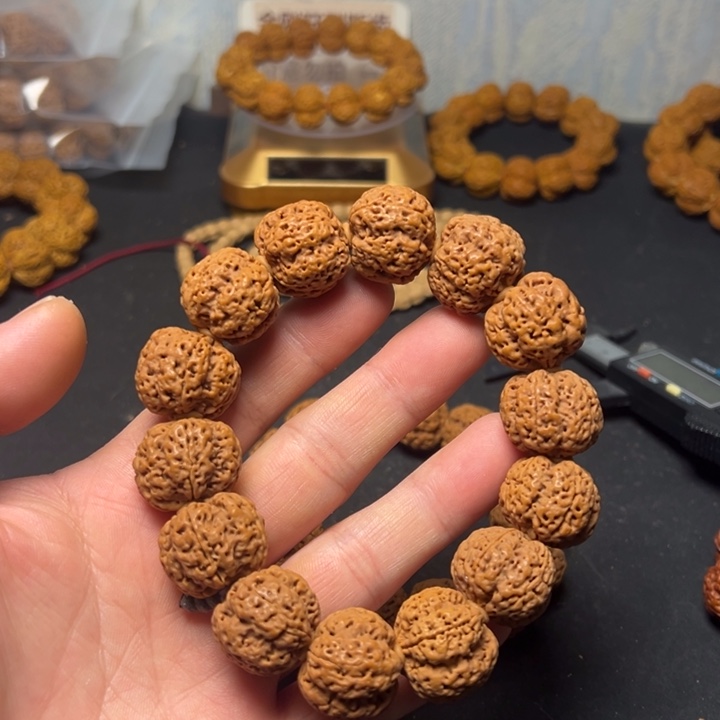 金刚菩提手串22爆肉豆腐块