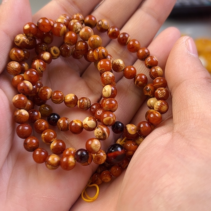 蜜蜡颈饰未镶嵌蜜蜡