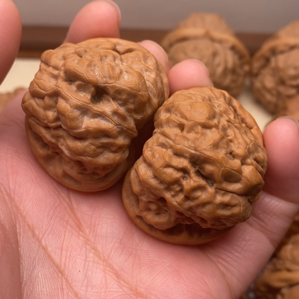 【闪购商品】把件文玩核桃X**1边40左右