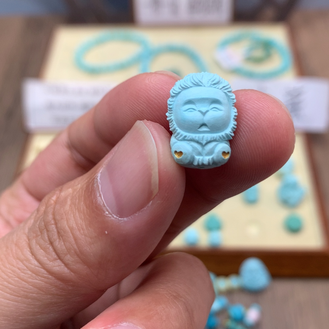 绿松石未镶嵌18配饰