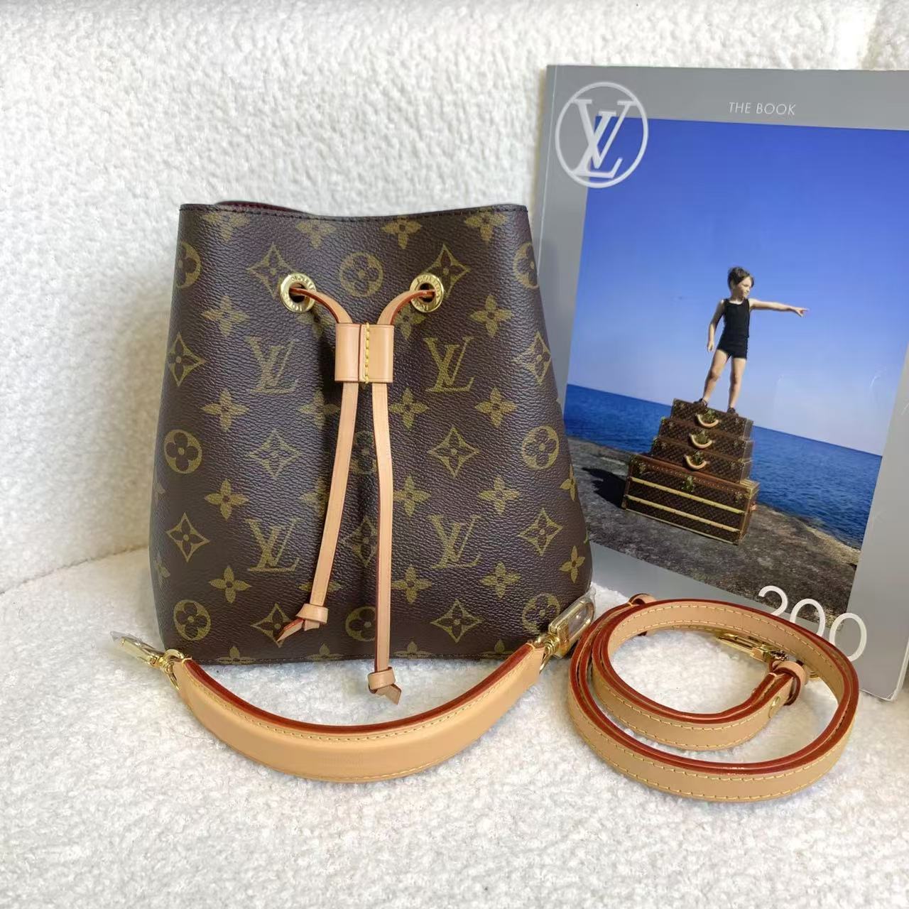 99新 LouisVuitton/路易威登 壹臻/老花水桶bb/ 65305995