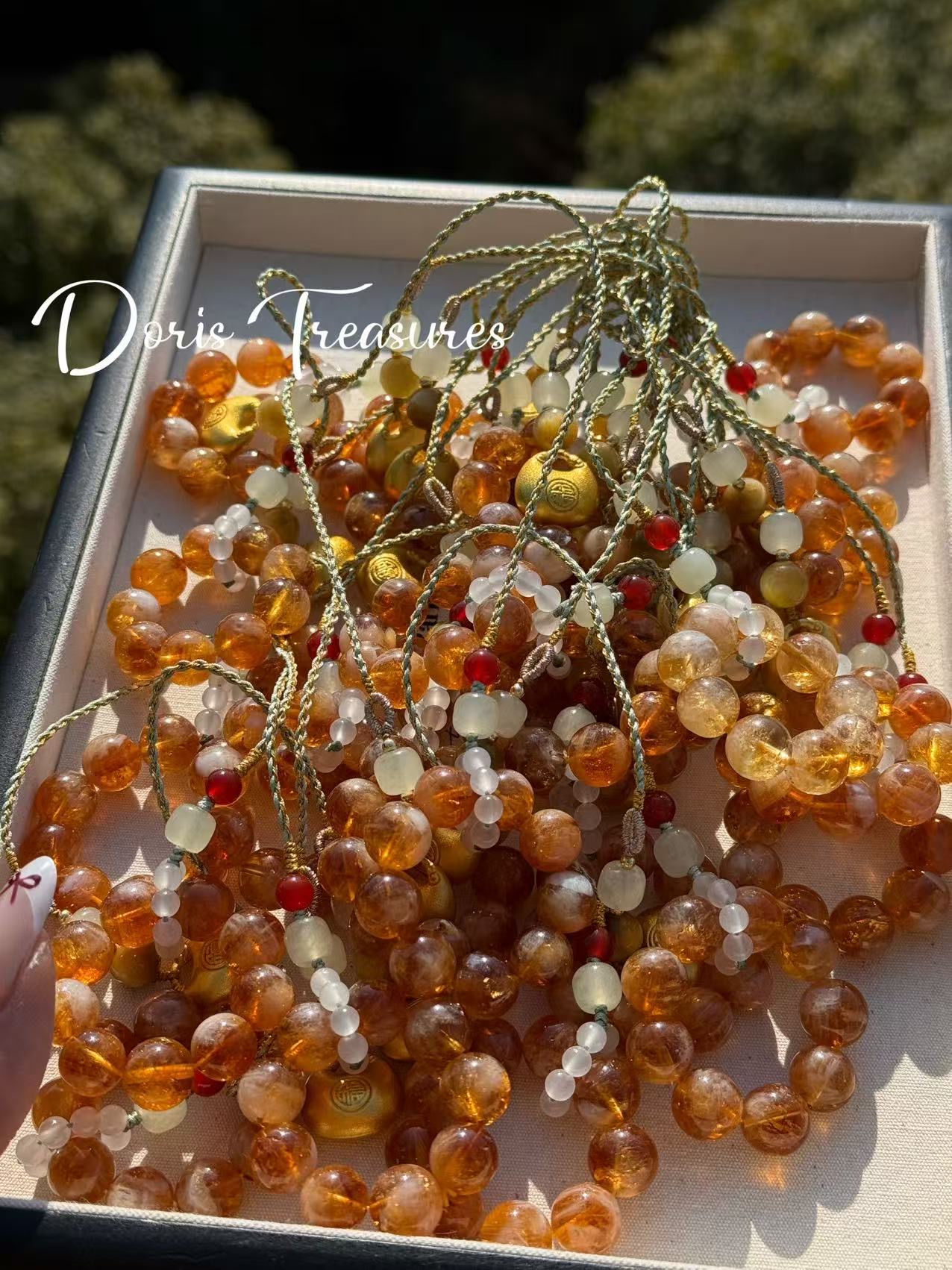 【黄水晶挂件】气质多样性发一颜色微差