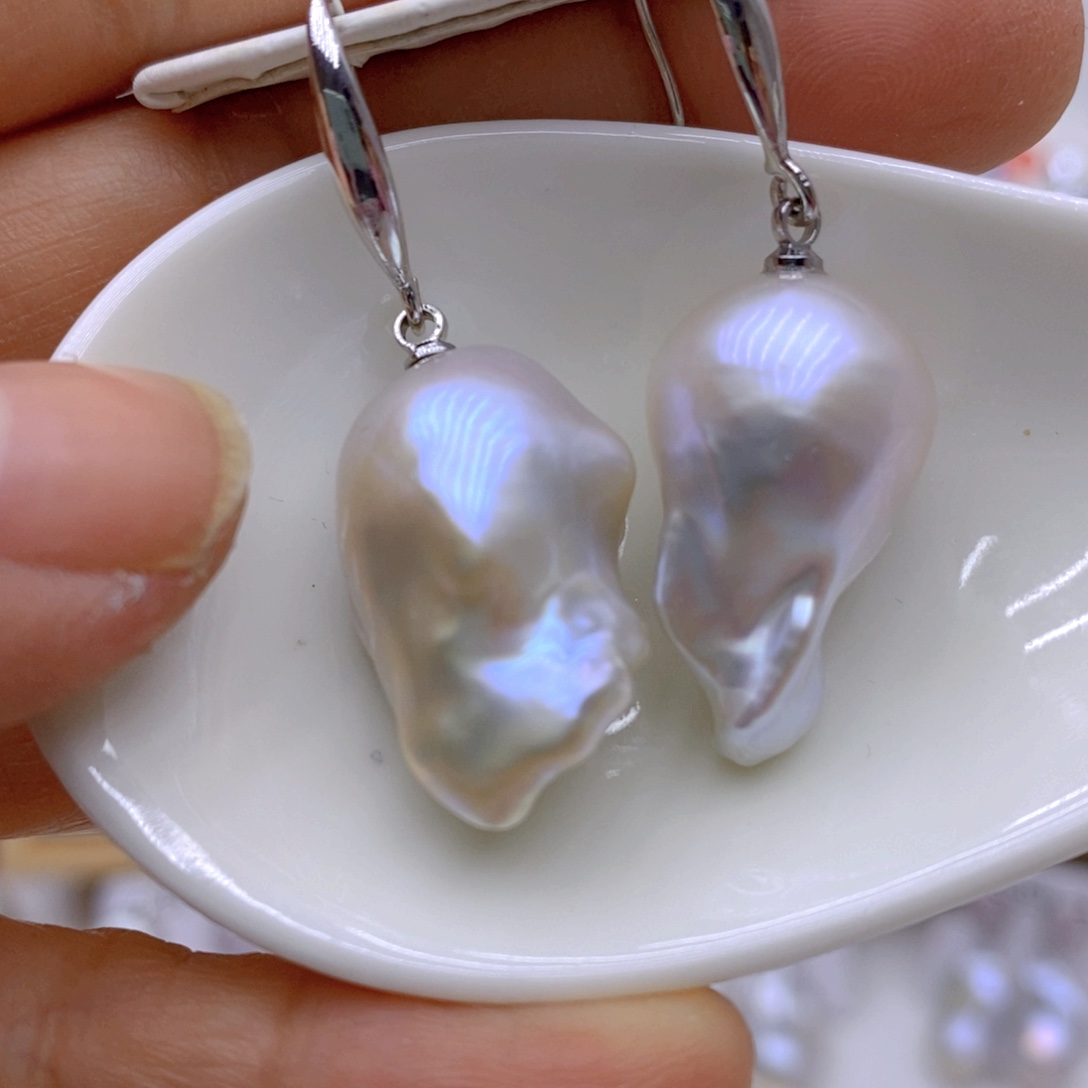 银S925镶嵌颈饰淡水珍珠