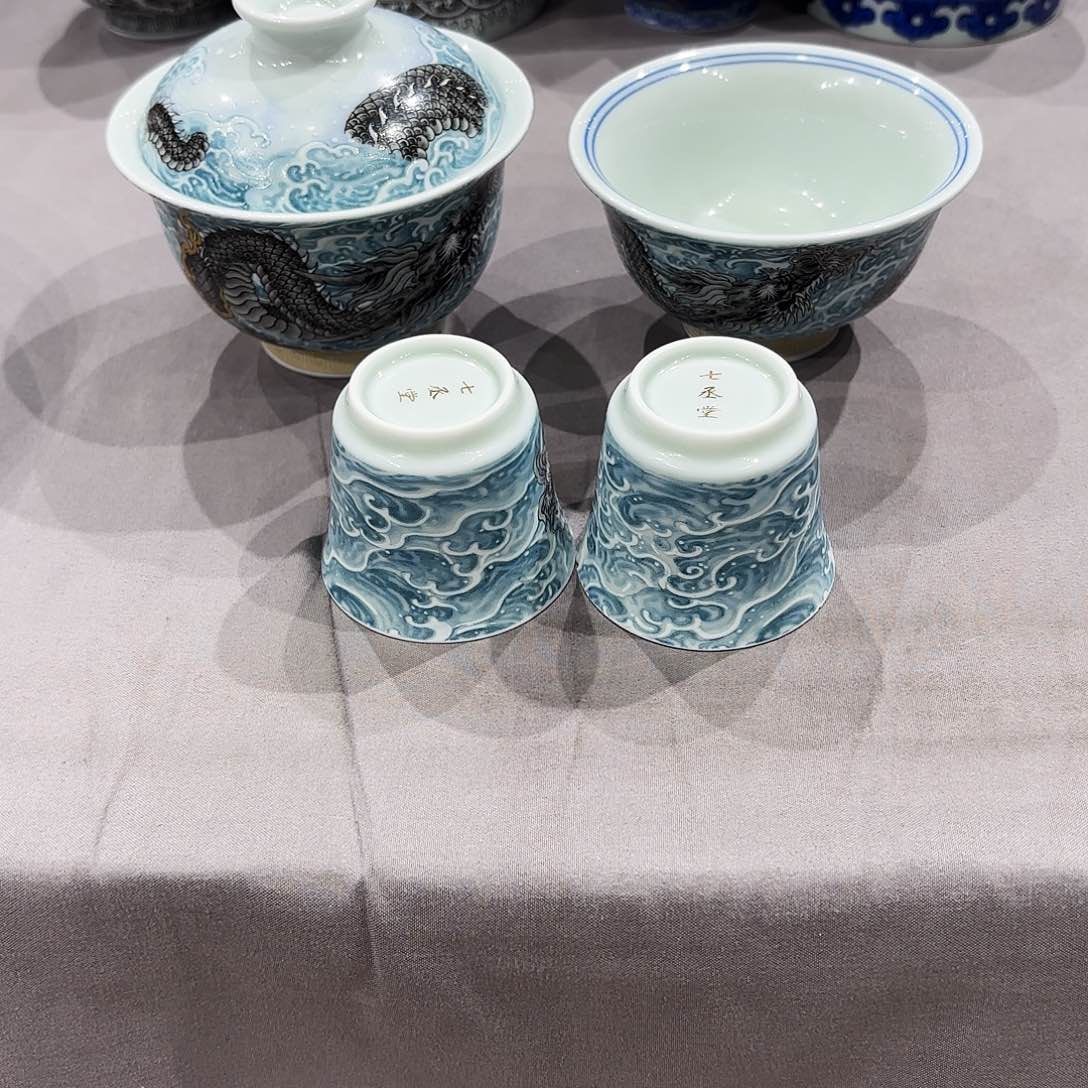 瓷片景德镇瓷器展