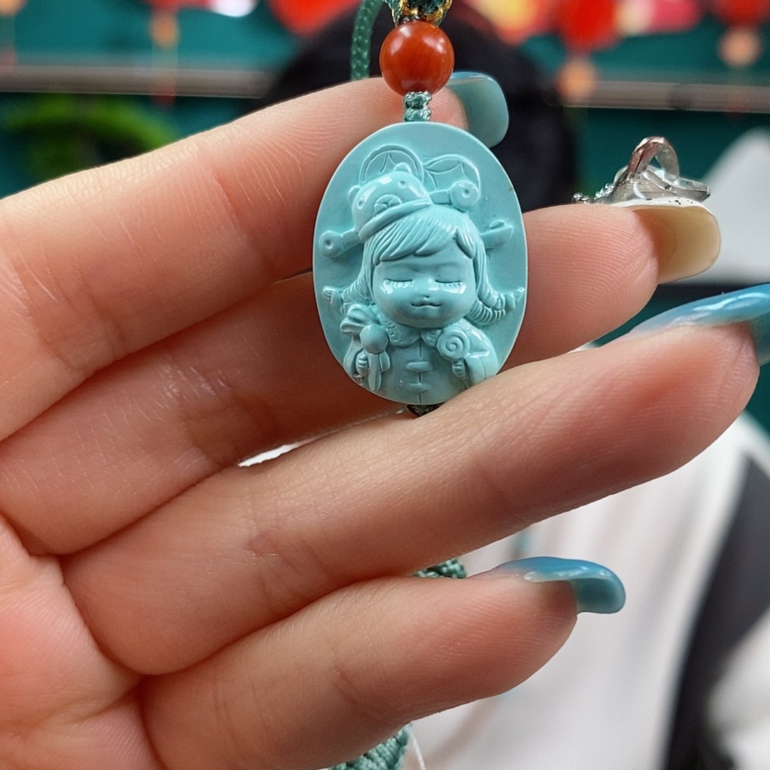 绿松石珠宝奇石未镶嵌