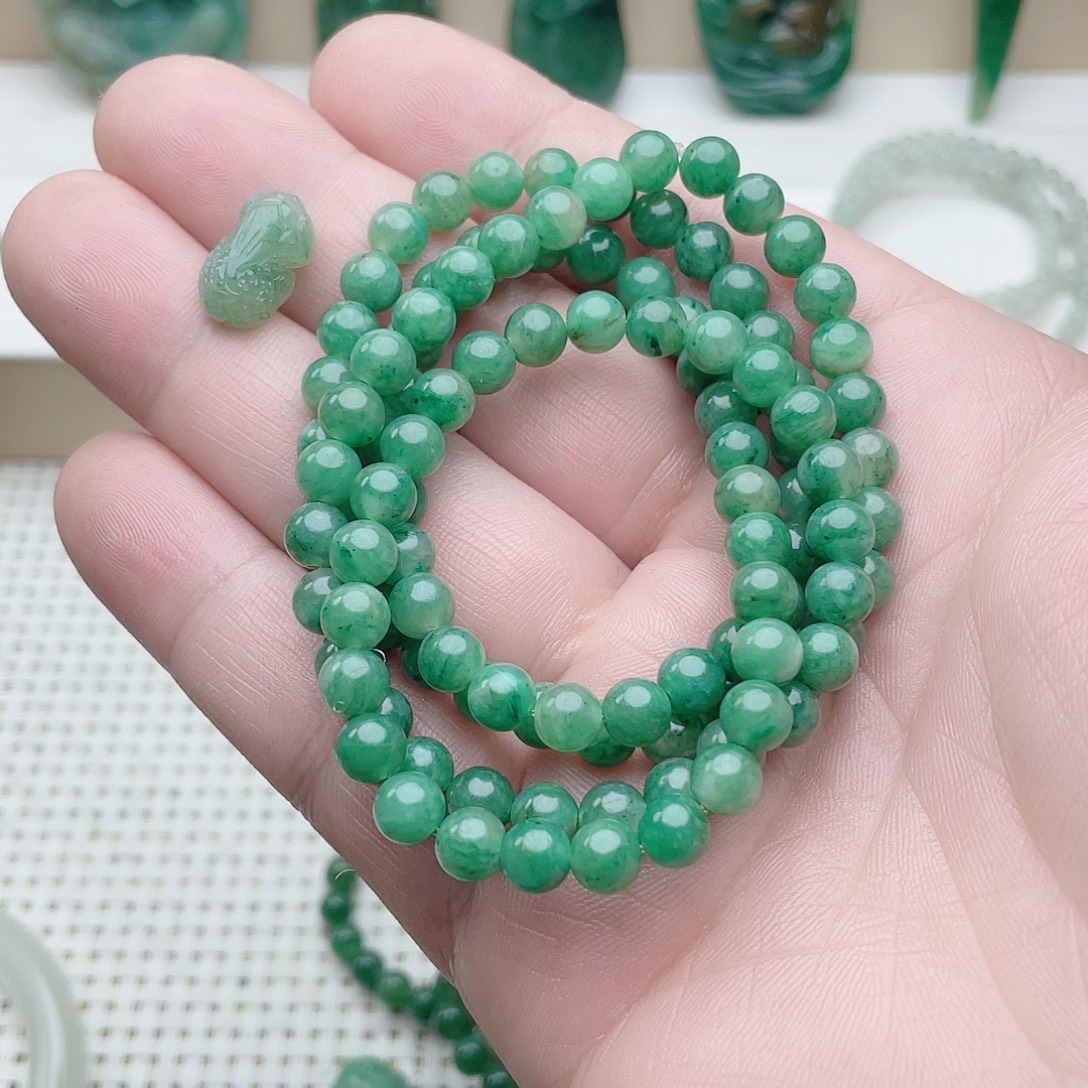 用***0独山玉未镶嵌链子，吊坠