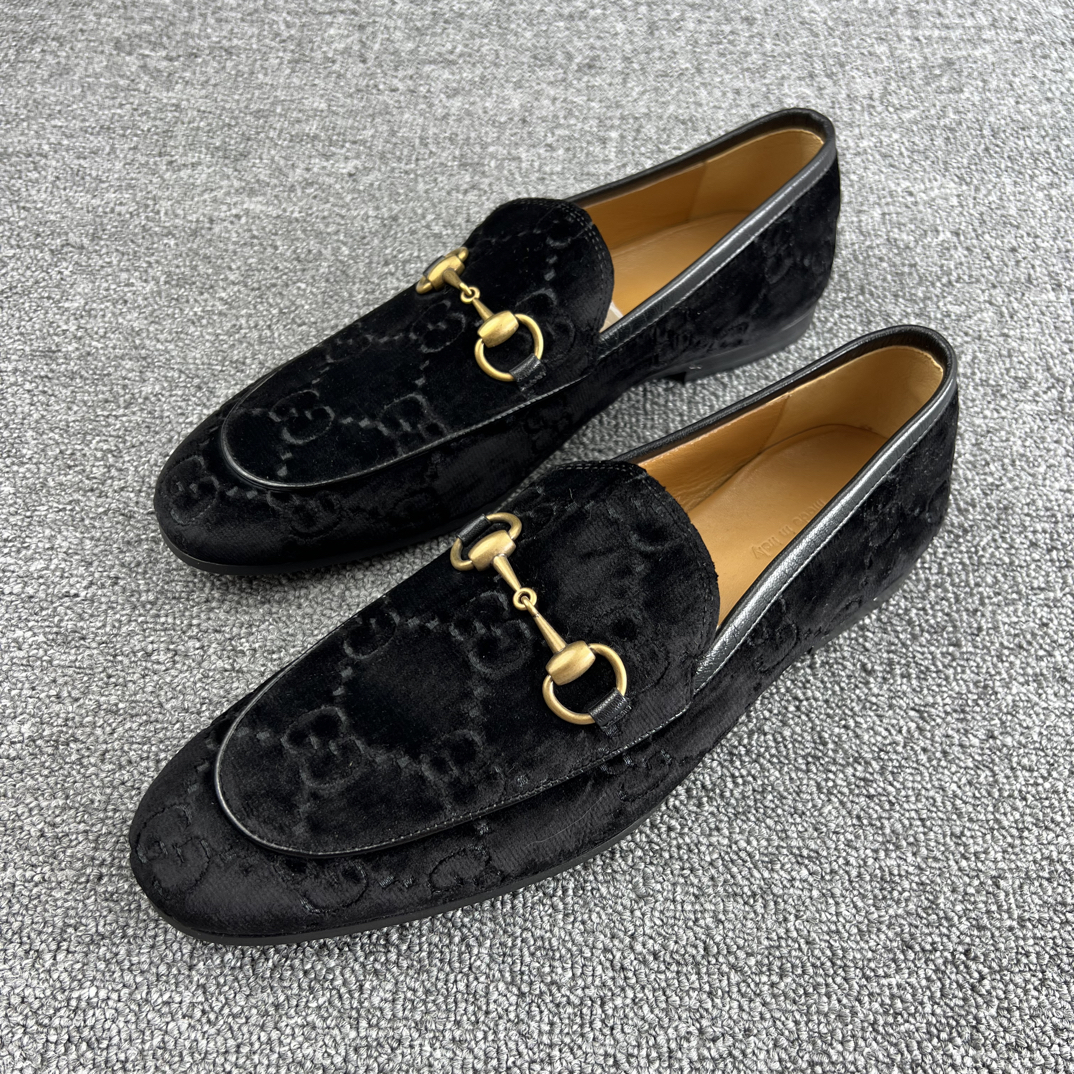 未使用 GUCCI/古驰 7码 Gucci古驰丝绒满印休闲鞋 全新 男款/6039