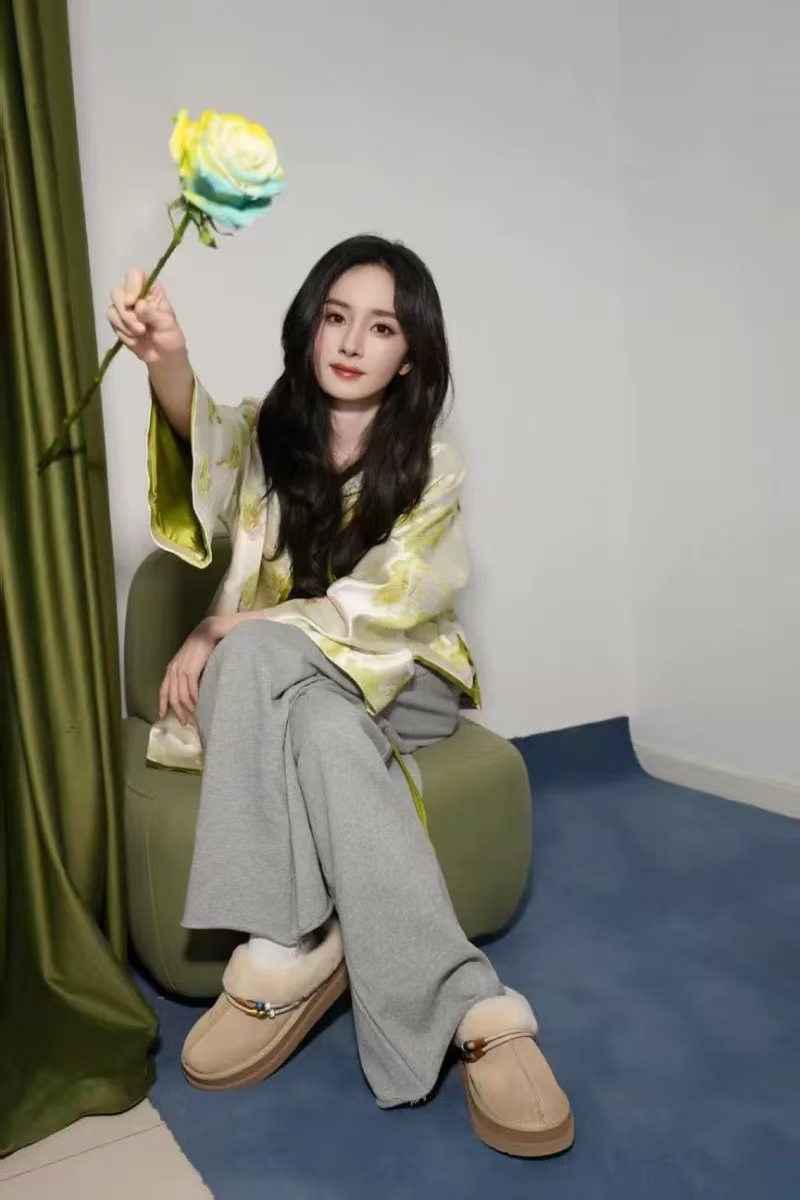 昭婵杨幂同款真丝外套