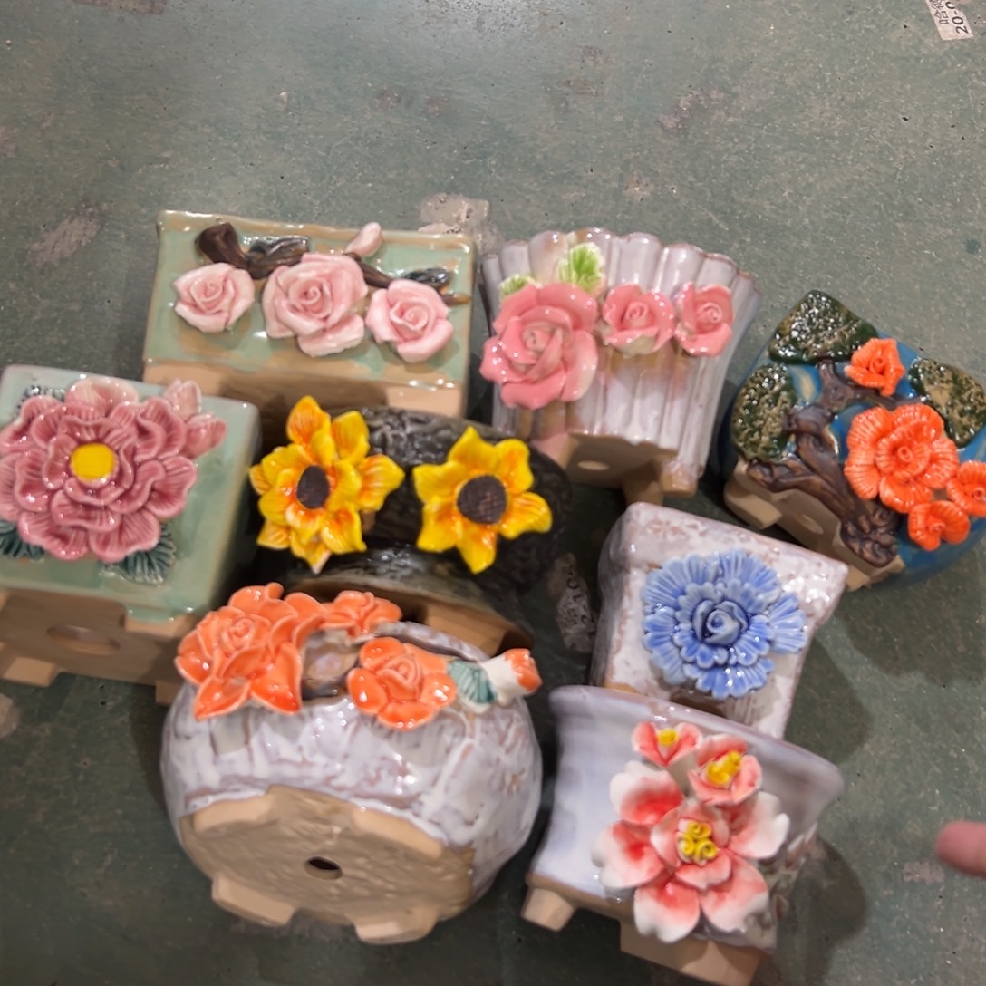 满20米秒退拉黑花盆500