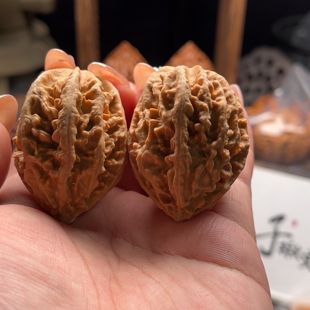 文玩核桃把件关东木子家楸大胖16