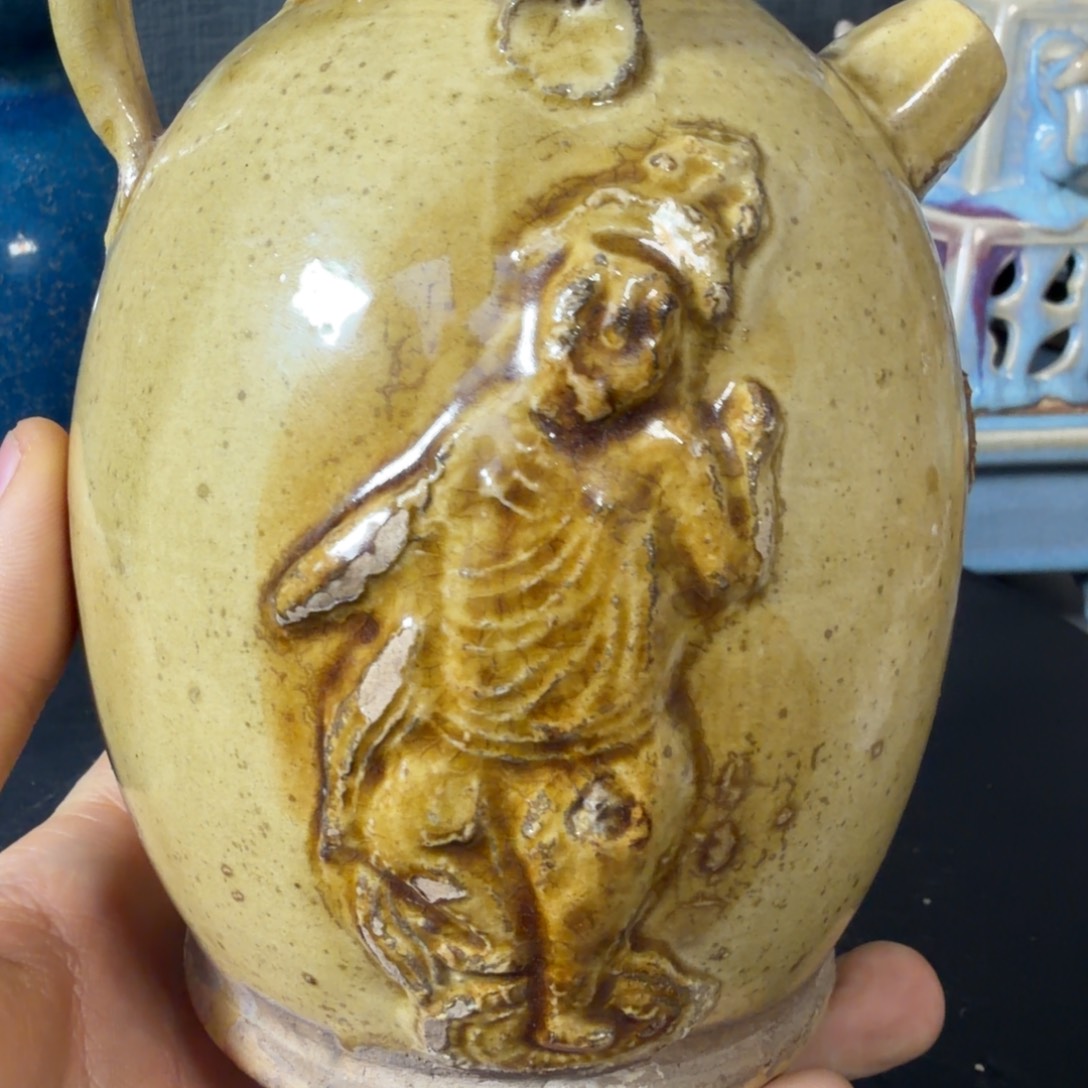 山***友瓷片瓷摆件 66666