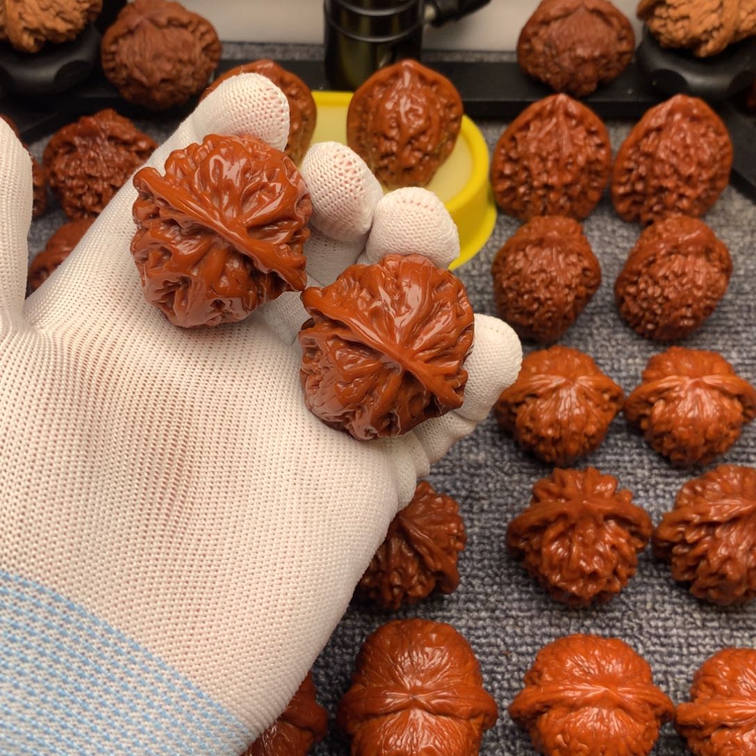 风***浪猴头核桃吊坠苹果园.4.KSS#00#