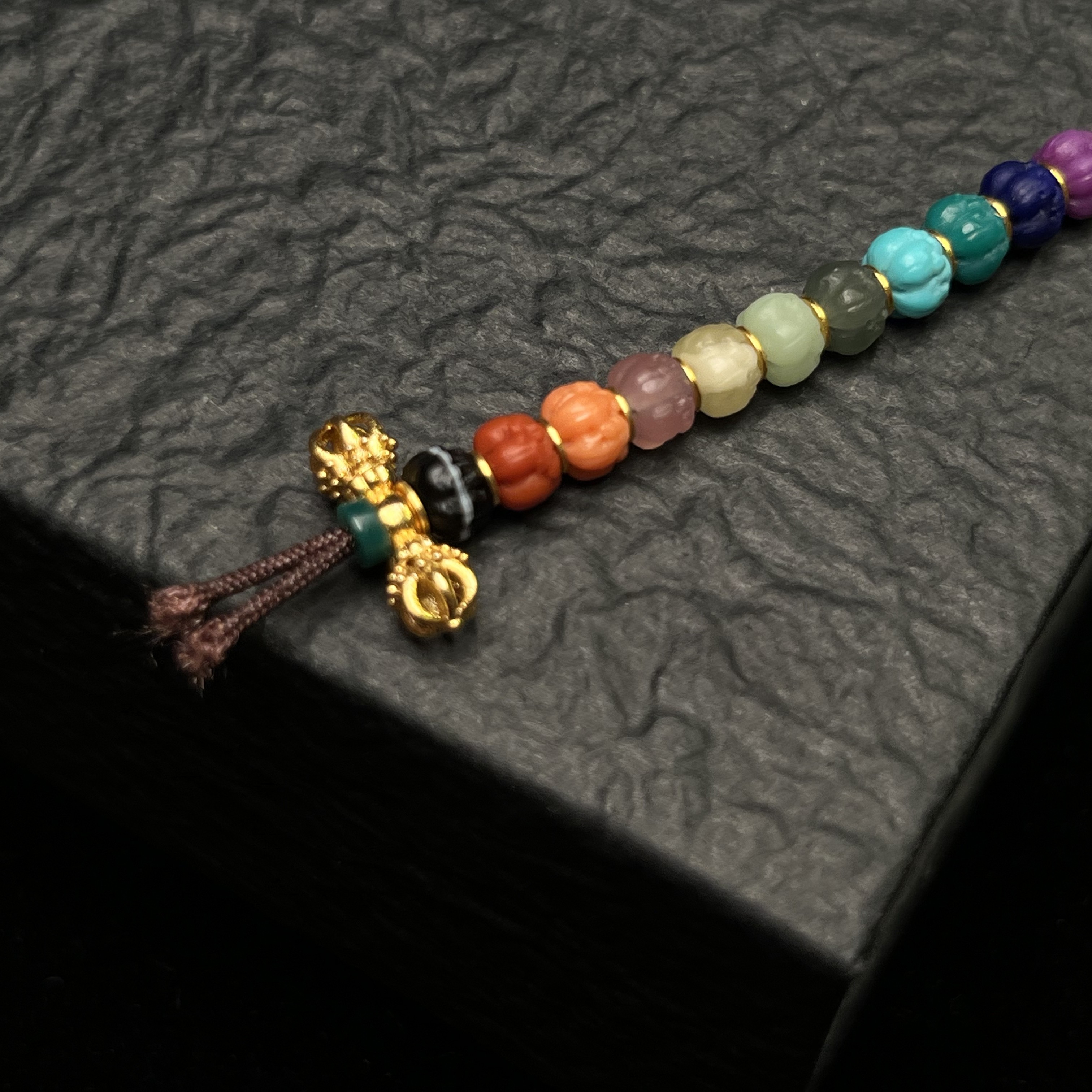 瓦西南红多宝侧挂 金刚4.8mm 全品无暇