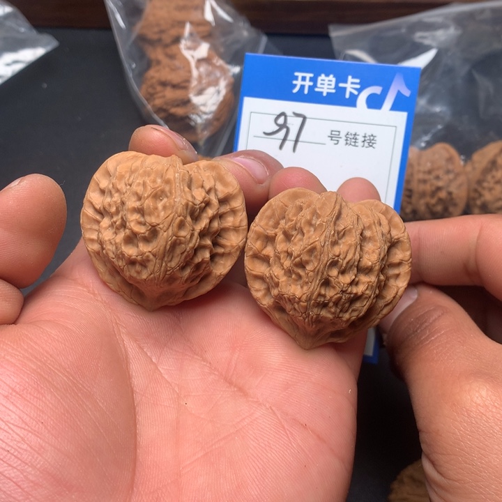 文玩核桃把件40公子帽97