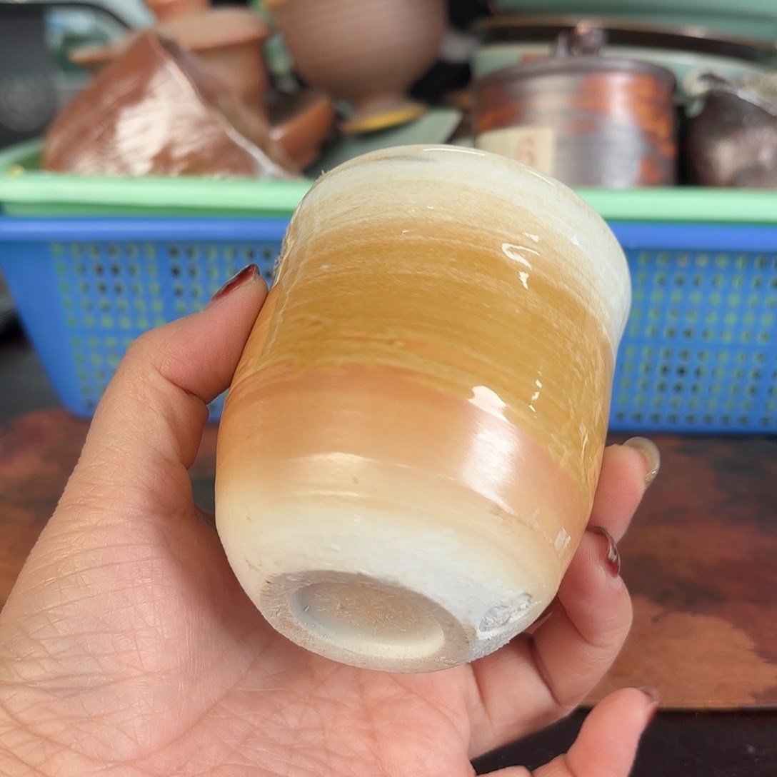 龙泉云间青瓷小米茶器