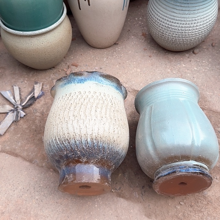 红陶微瑕花盆处理来啦