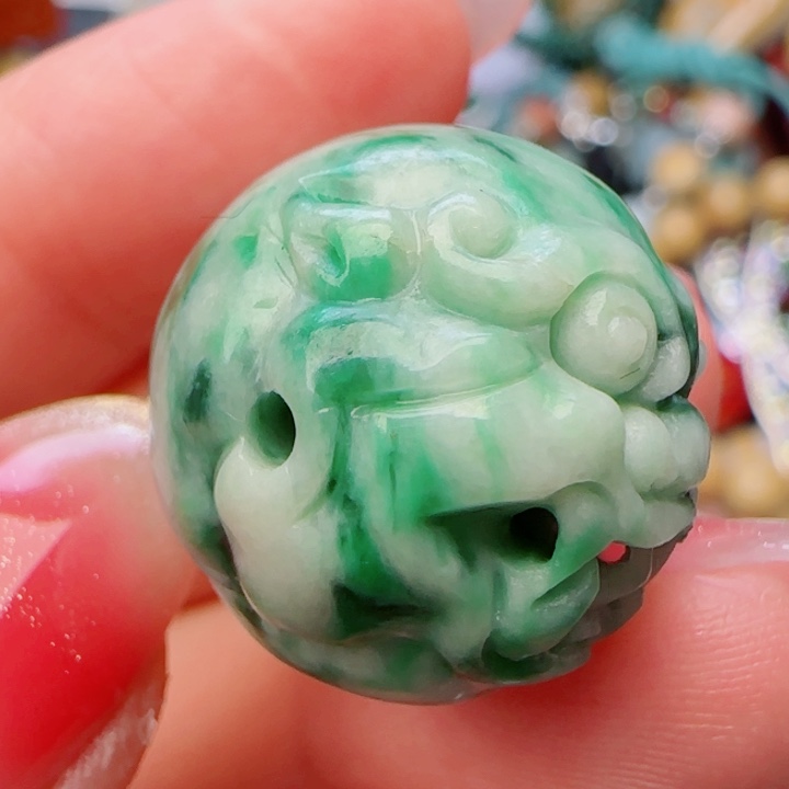 翡翠颈饰未镶嵌天然A货31