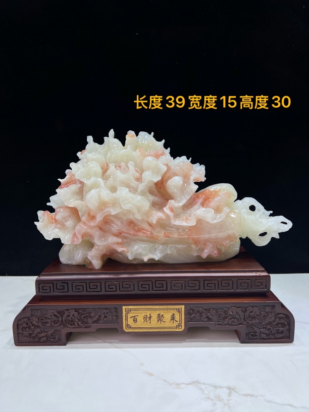 【精品红花白菜】家居装饰乔迁开业办公室客厅创意潮流摆件