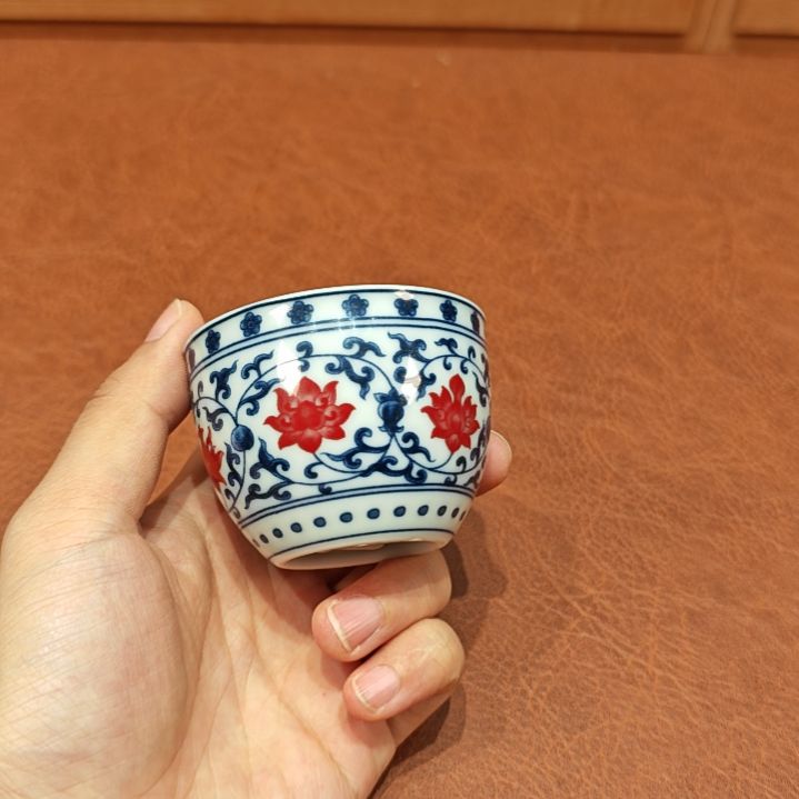 景德镇茶器茶杯主人杯盖碗