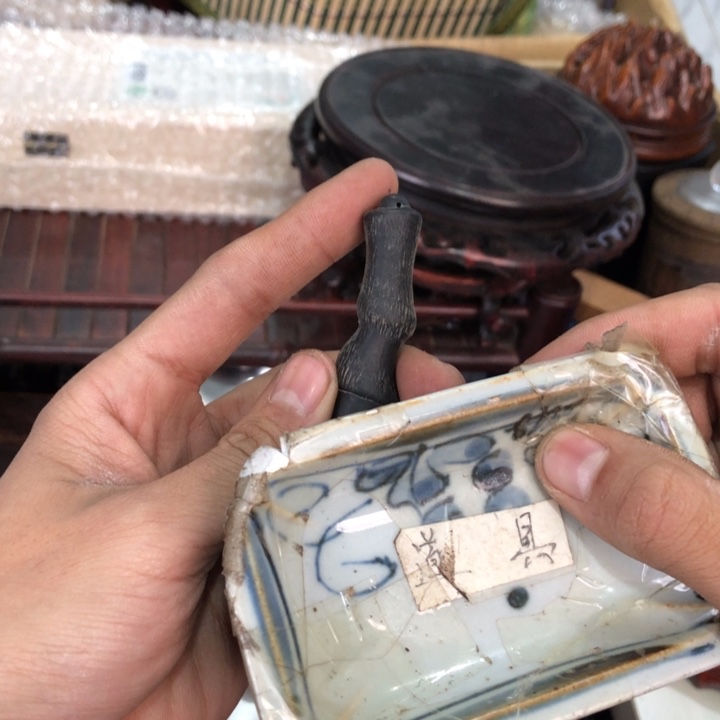 陶瓷孤品单件车里拍