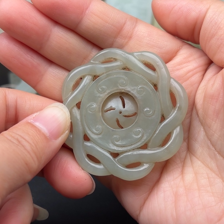 未镶嵌和田玉挂件橘****5