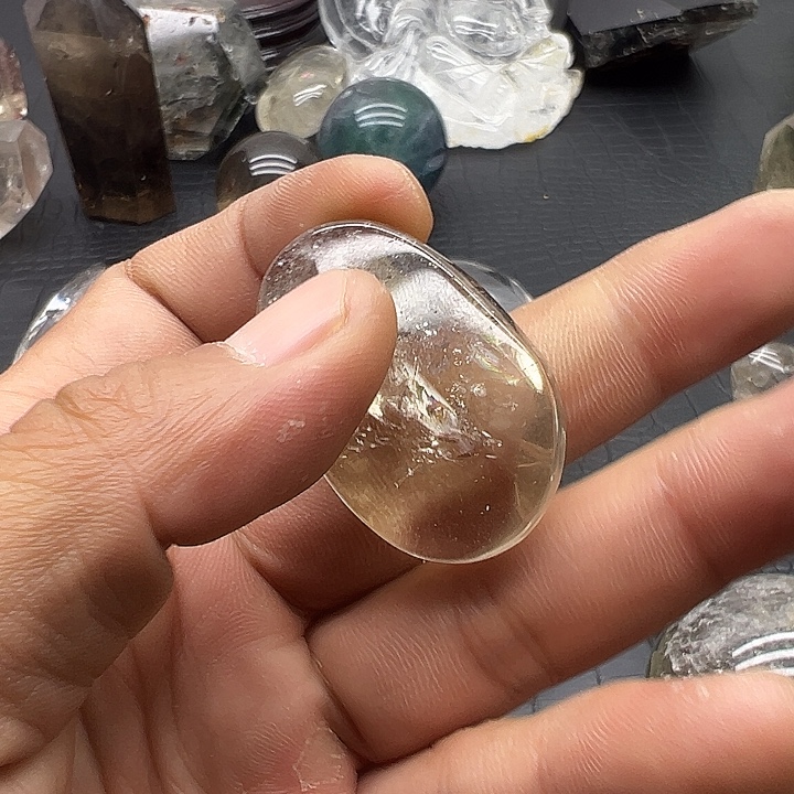 水晶未镶嵌珠宝半成品