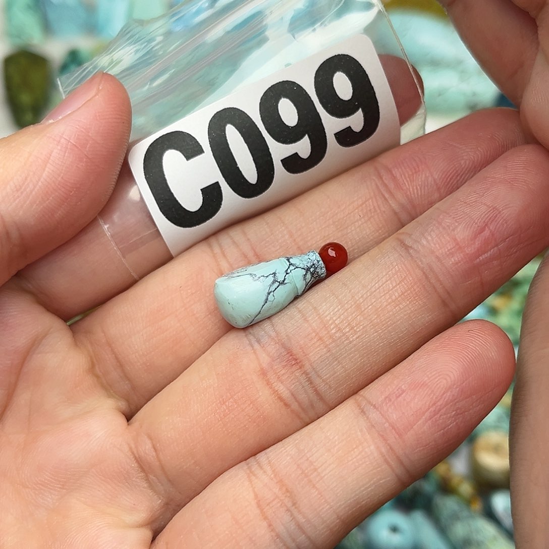 南红玛瑙配饰未镶嵌卡7.3