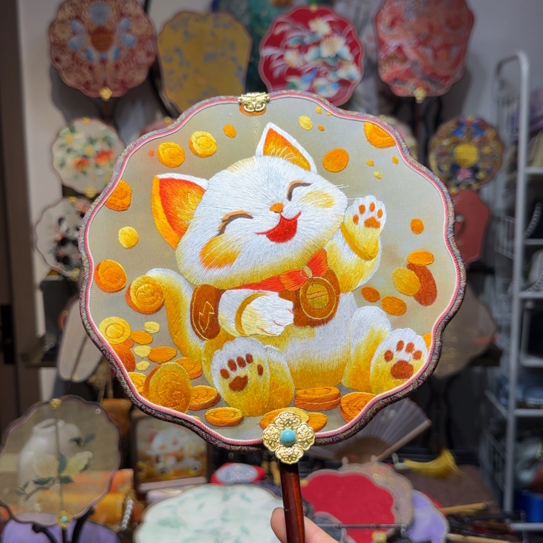 刺绣呱***a纯手工苏绣双面绣