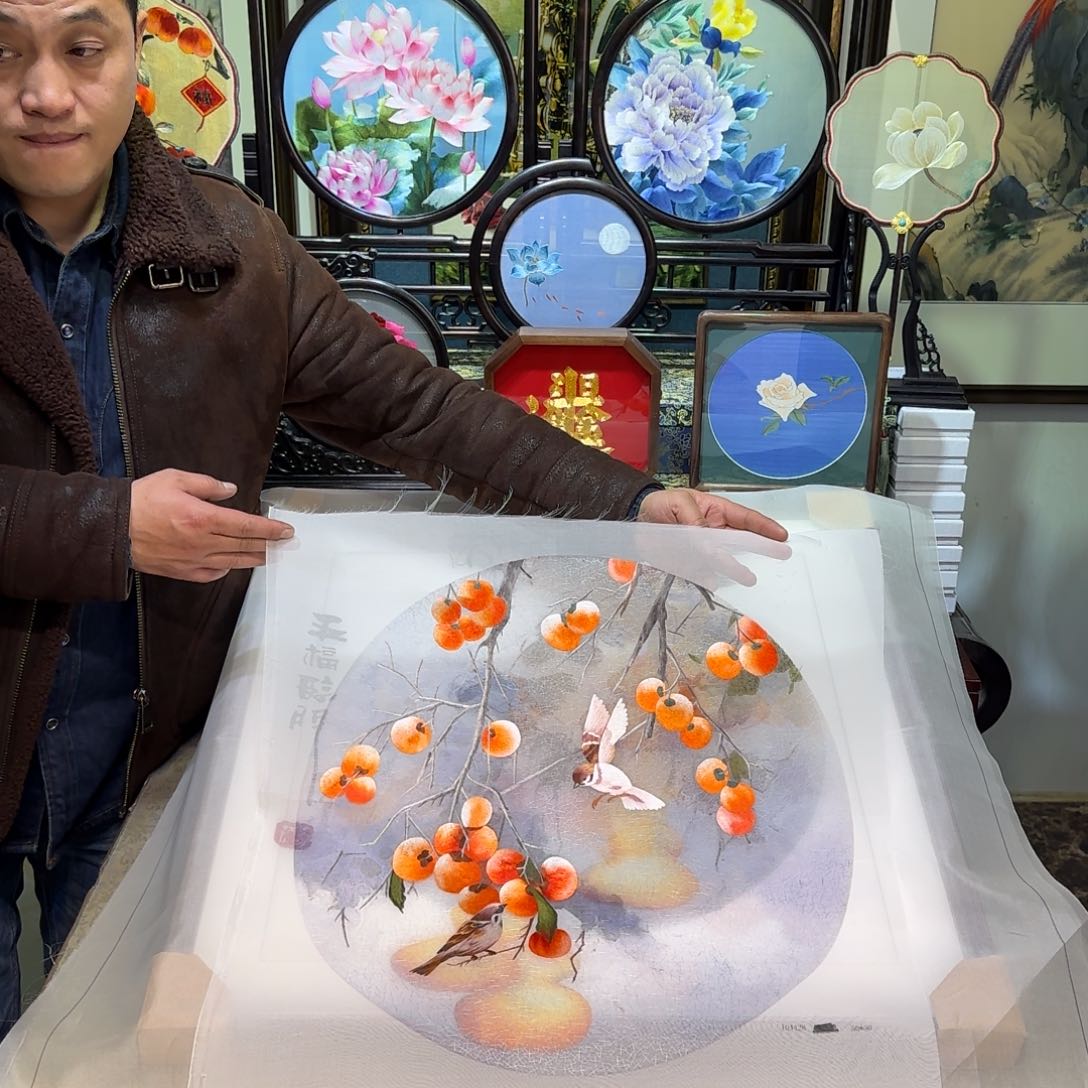 刺绣刺绣工艺精湛