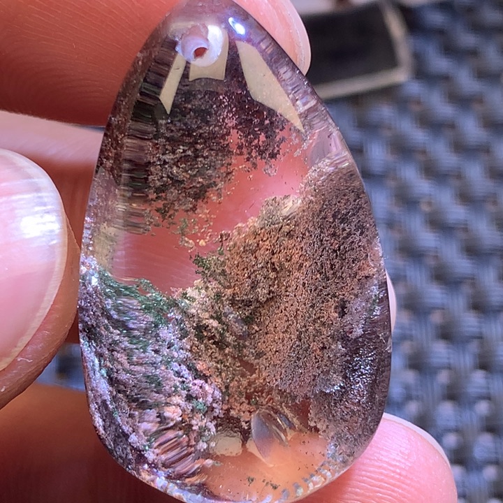 水晶吊坠(不含链)未镶嵌发****茶