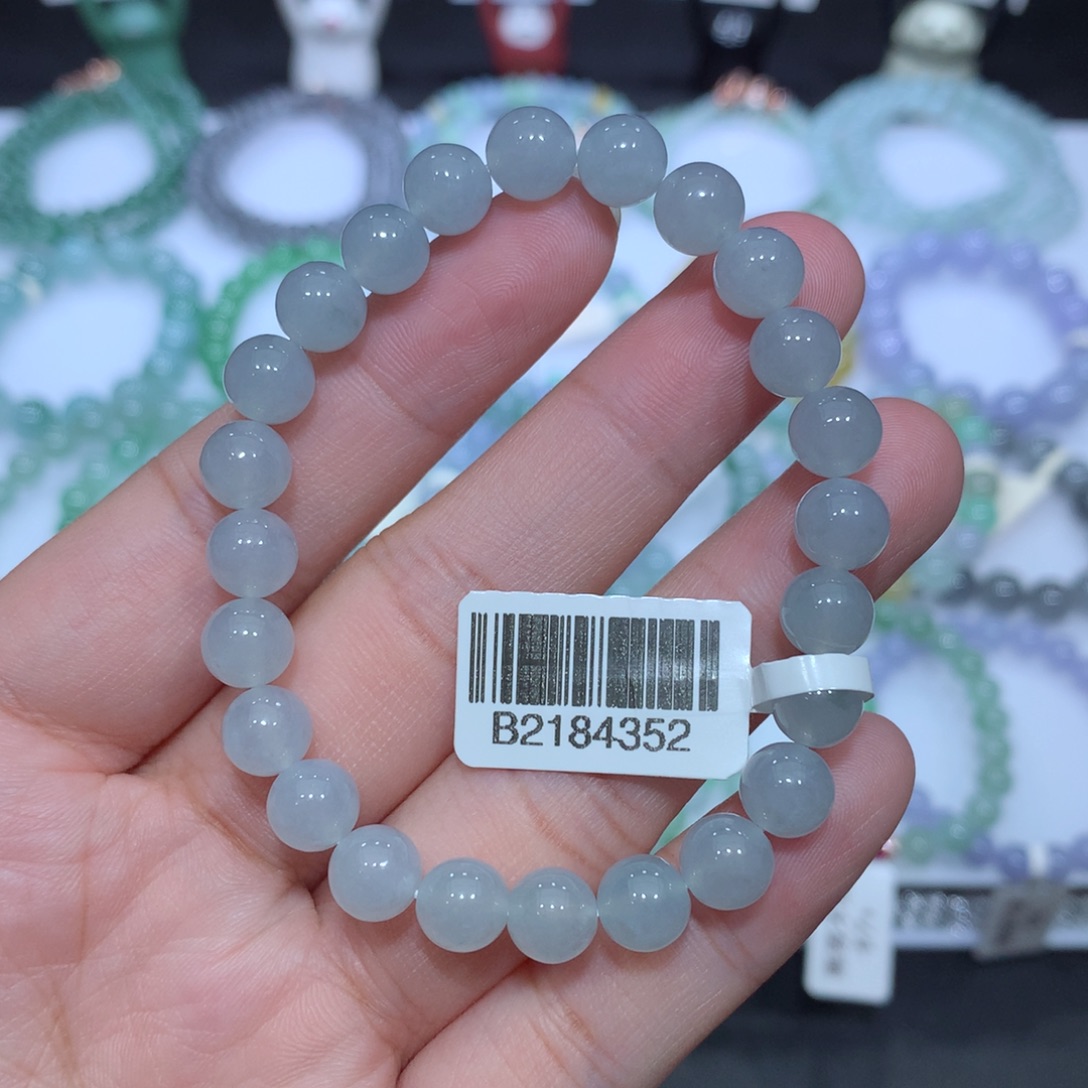 翡翠未镶嵌手串天然