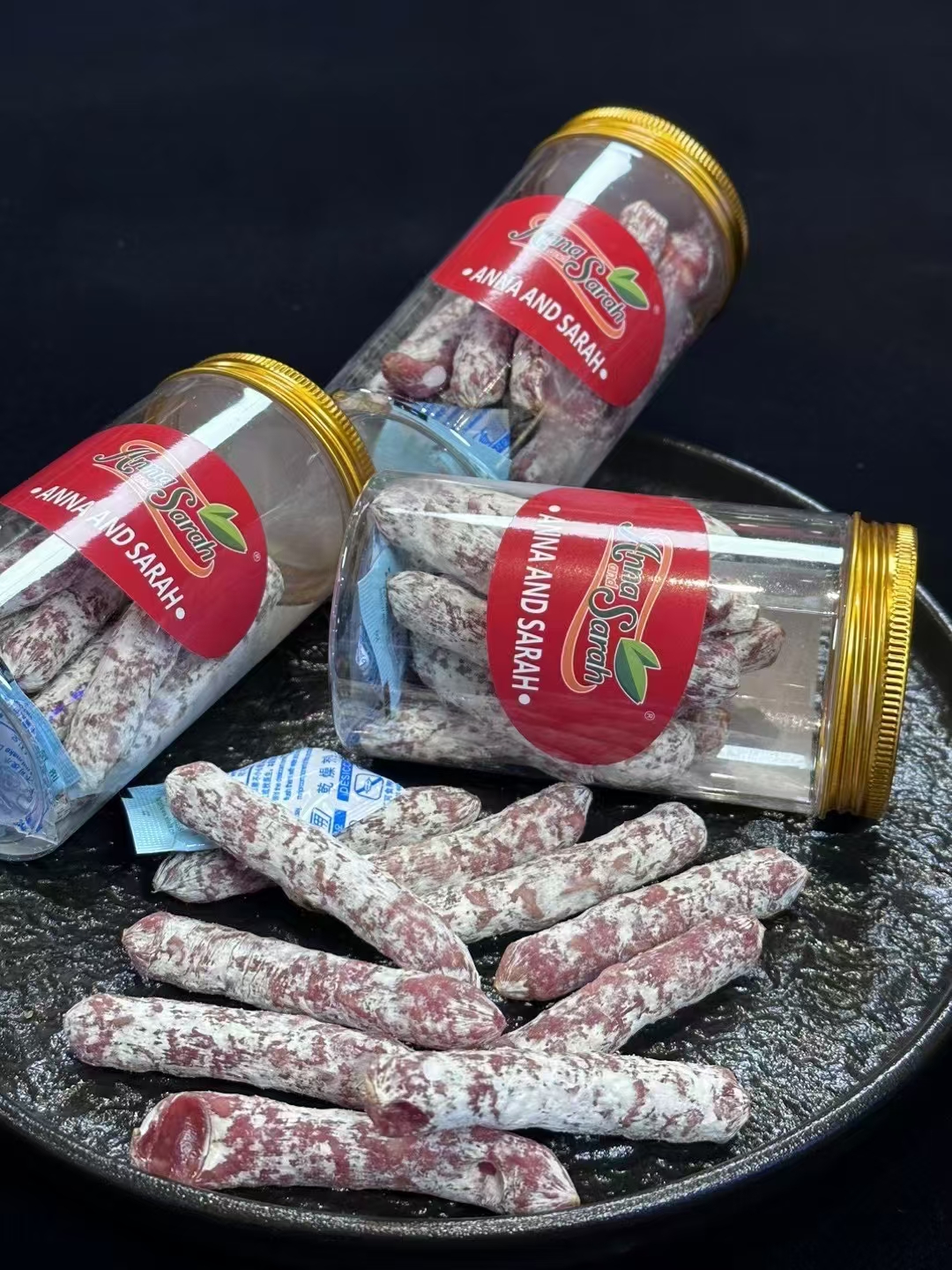 萨拉米零食款迷你罐即食美味休闲零食