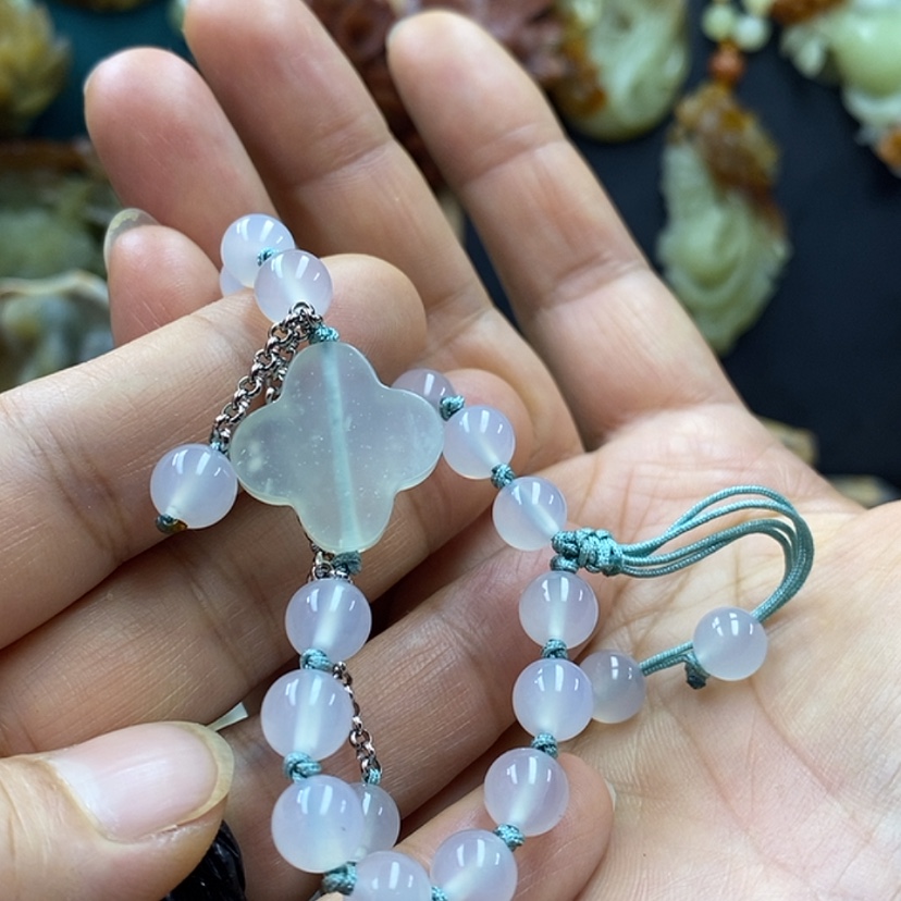 【闪购商品】蛇纹石玉手牌未镶嵌