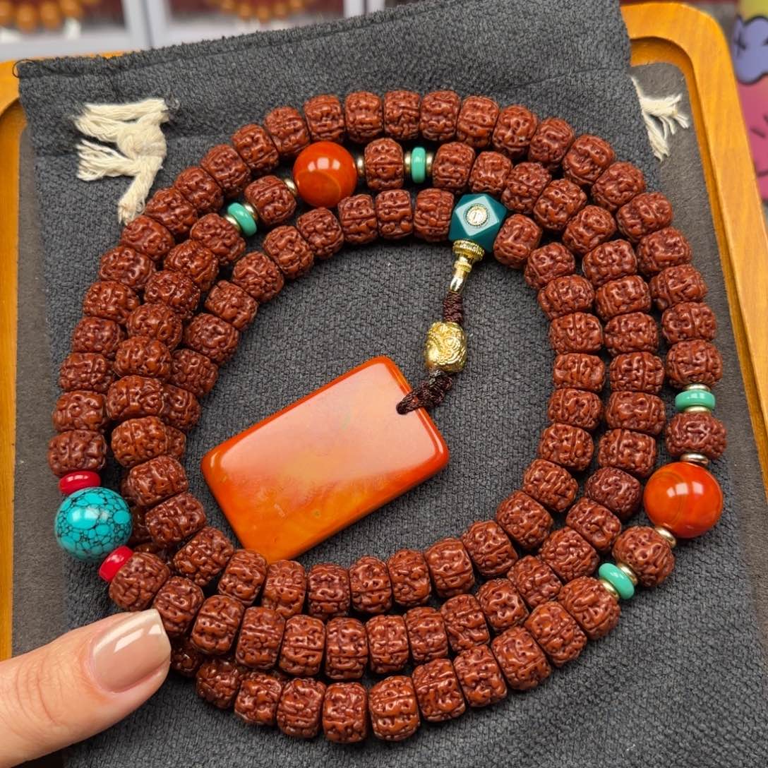 金刚菩提吊坠用****6盘龙