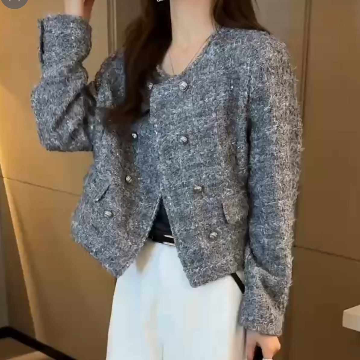 56211小香风外套
