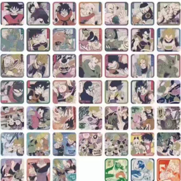 谷往金来【火影/龙珠/全职猎人】js 原画杯垫（盲盒代拆）