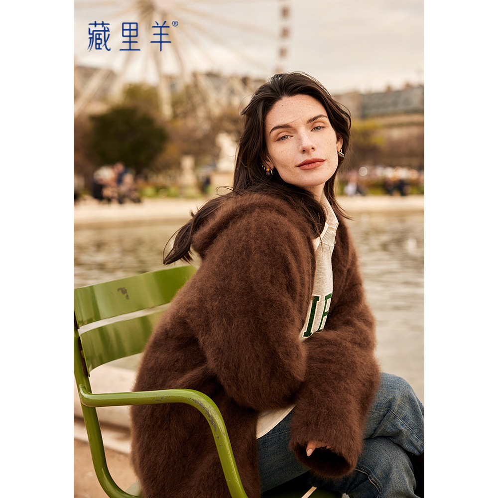 【CC专属】藏里羊北美小动物毛毛暖冬计划双层加厚外套M1263