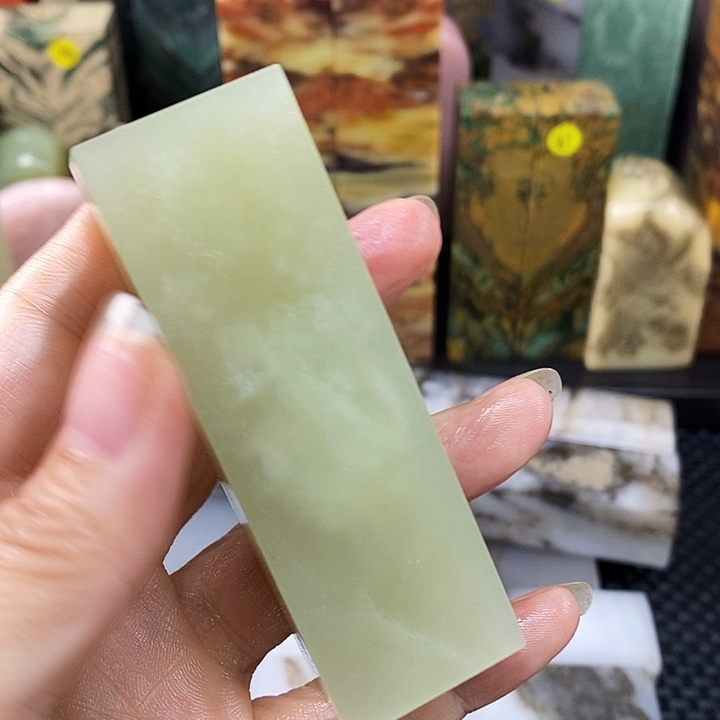 理***解青田石印石辽宁石头