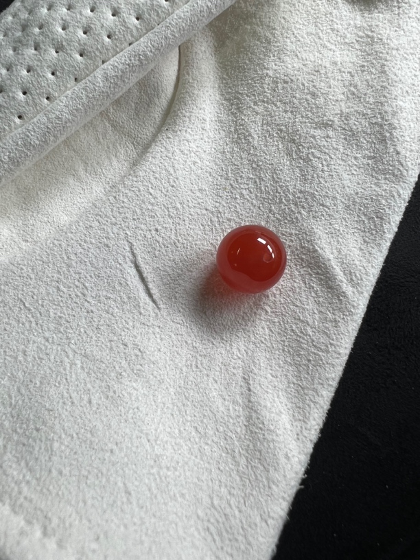 保山南红单珠尺寸12.8