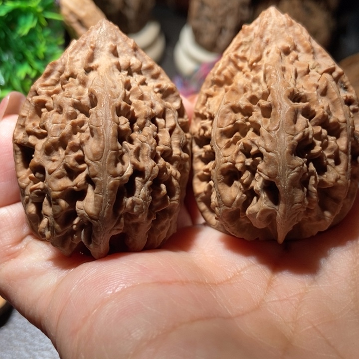 把件文玩核桃东北楸子小雪218