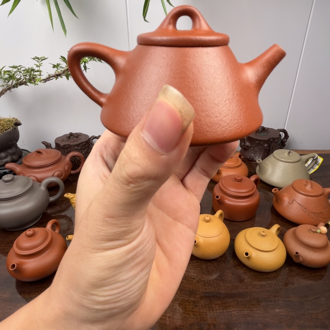 紫砂茶宠绝红降坡子冶