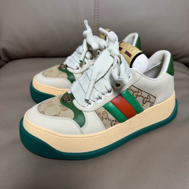 未使用 GUCCI/古驰 35.5码/全新未使用/gucci古驰/胖丁鞋