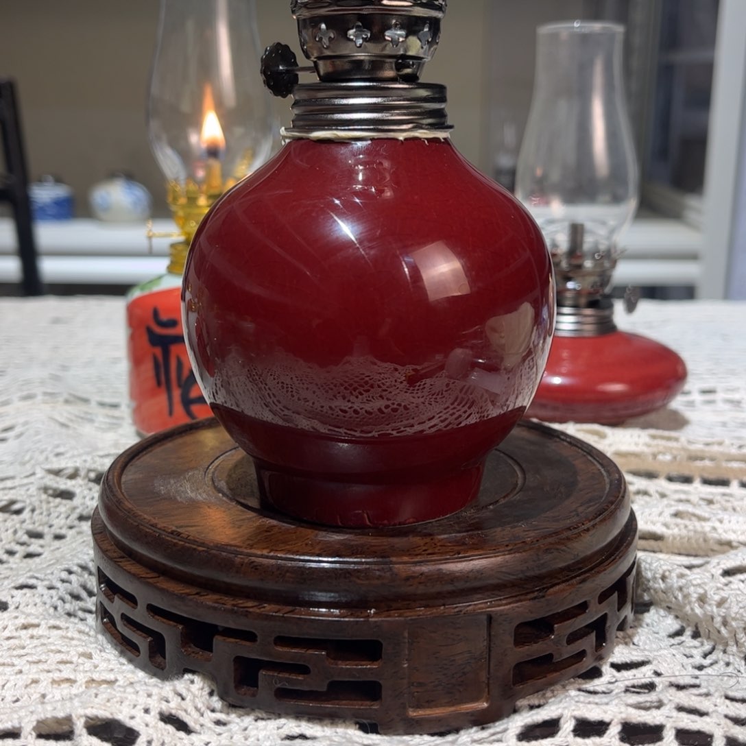 摆件景德镇陶瓷香薰灯