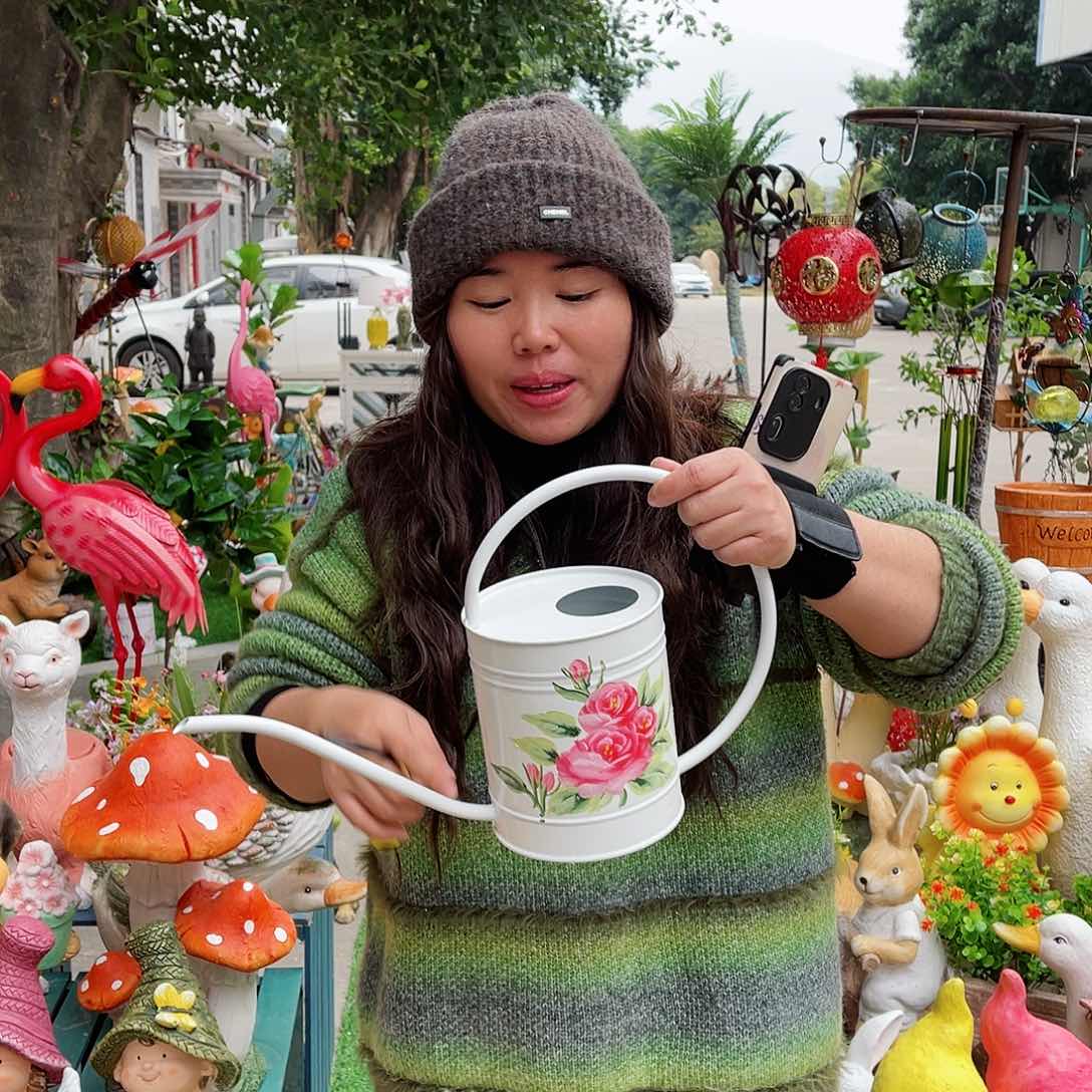 【闪购商品】无铅玻璃花园摆件&000&