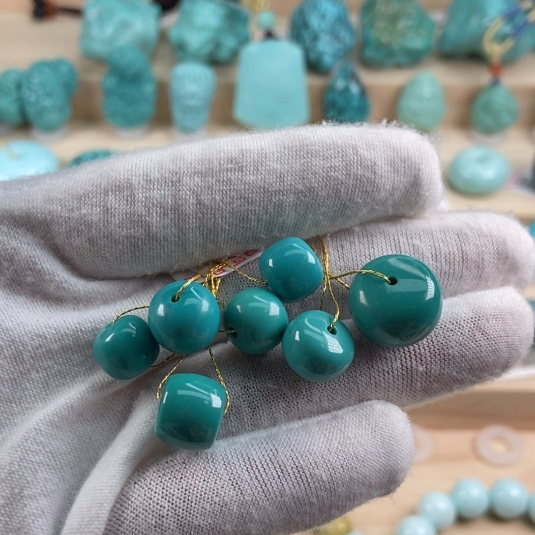 绿松石珠宝奇石未镶嵌A****杰