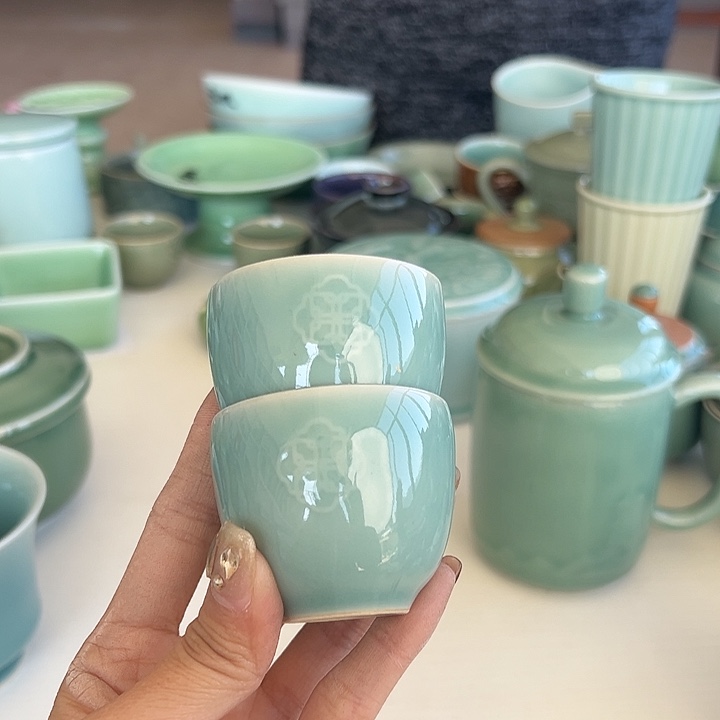 小米茶器龙泉青瓷